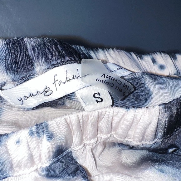 Young fabulous & Broke Satin Slip Skirt Size Small - Picture 7 of 7